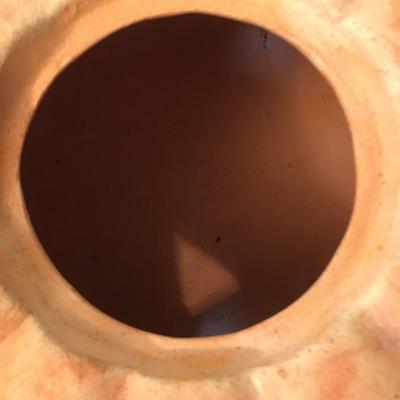 Large Terra cotta Pumpkin, very heavy!