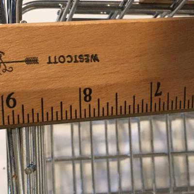 Crate and Barrel Hanging 3 tiered basket  and Metal baskets assortment