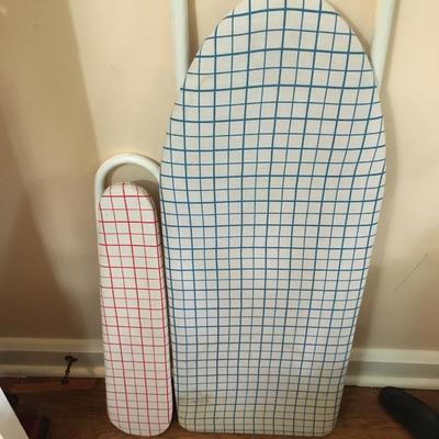 small ironing boards.