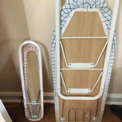 small ironing boards.