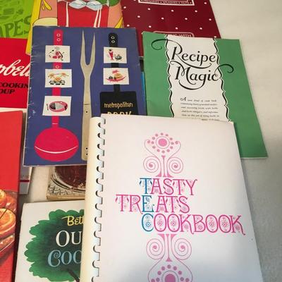 Vintage cookbook collection