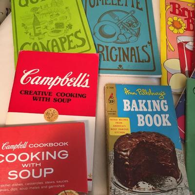 Vintage cookbook collection