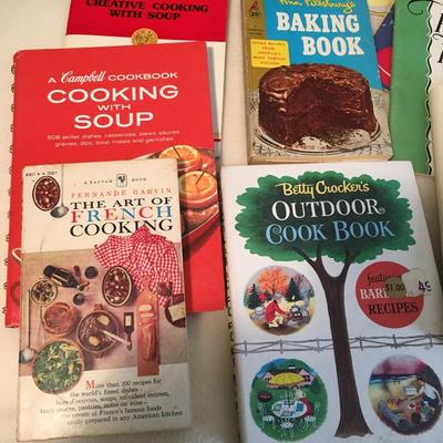 Vintage cookbook collection