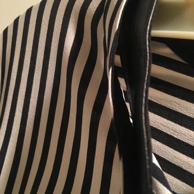 The Koople silk striped blouse