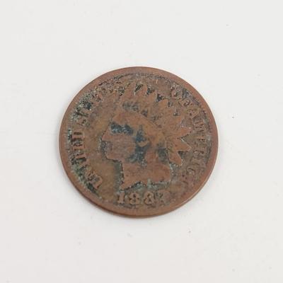 1887 INDIAN HEAD PENNY