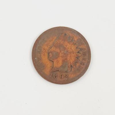 1892 INDIAN HEAD PENNY