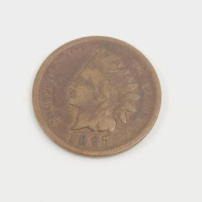 1897 INDIAN HEAD PENNY