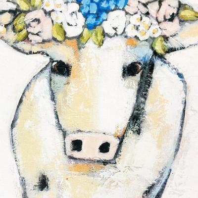 Beautiful Betsy Cow Painting