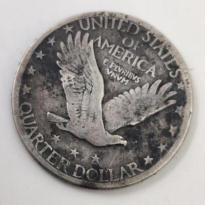 1926 M STANDING LIBERTY SILVER QUARTER DOLLAR COIN