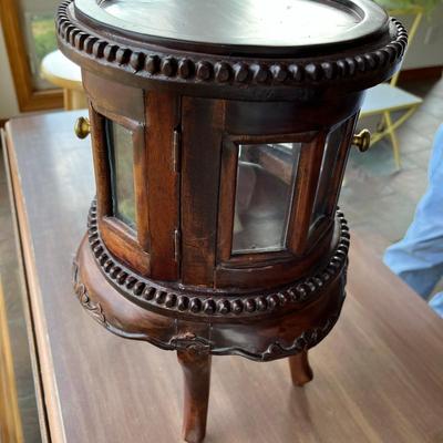 Fun round Curio Cabinet