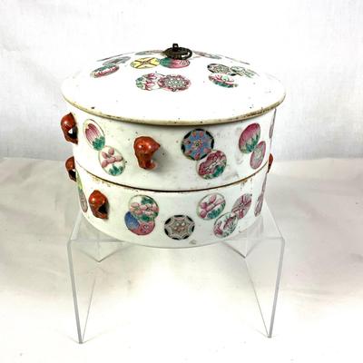 1388 Antique Chinese Export Stacking Bowls
