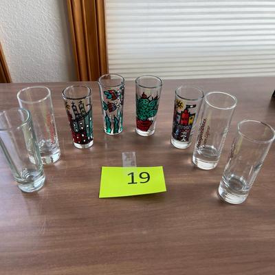 Collection of Shot Glasses