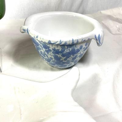 1390 Vintage Pottery Lot : Bennington, Lovatts Langley Ware, CA Pottery, Mehun France