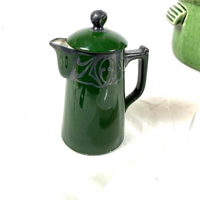 1390 Vintage Pottery Lot : Bennington, Lovatts Langley Ware, CA Pottery, Mehun France
