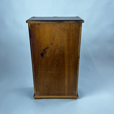 1364 Vintage Mahogany 7 Drawer Chest