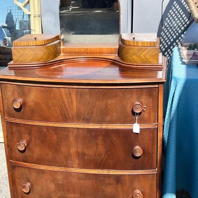 Vintage Wood Dresser/Vanity
