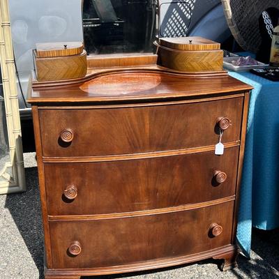Vintage Wood Dresser/Vanity