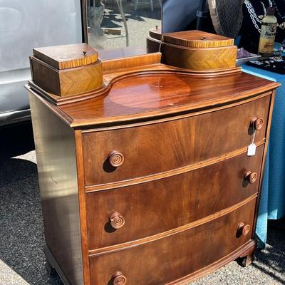 Vintage Wood Dresser/Vanity