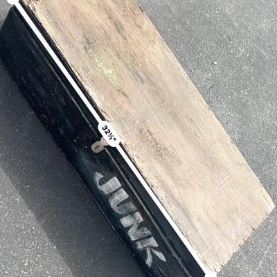 Rustic Wood Box with compartments
