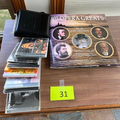 Collection of CDs