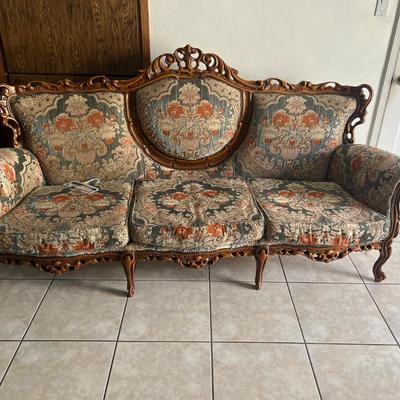 Vintage French Provincial Couch