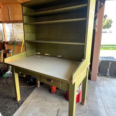 Antique Post Office Hutch