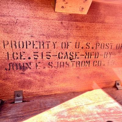 Antique Post Office Hutch