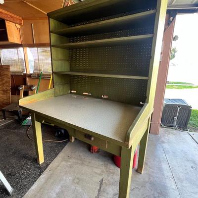 Antique Post Office Hutch