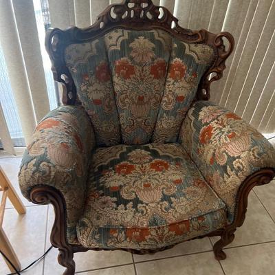 Vintage French Provincial Accent Chair