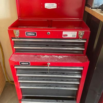 Homak Tool Box | EstateSales.org