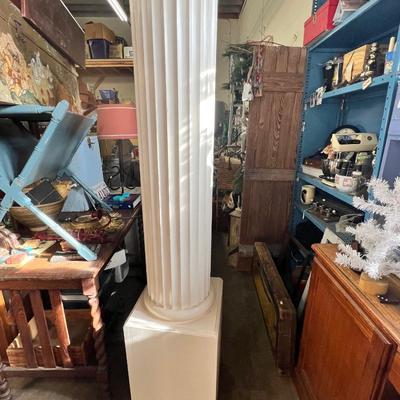 Wood Pedestal