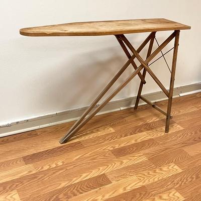 Antique Wood Ironing board