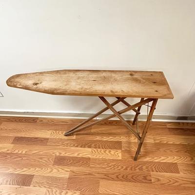 Antique Wood Ironing board