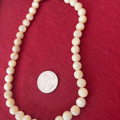 Vintage Semiprecious Bead Necklace