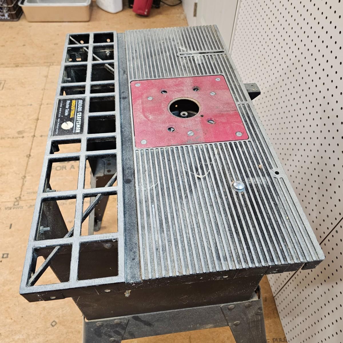 Sears Craftsman Industrial Router Table w/Stand (WSJS)