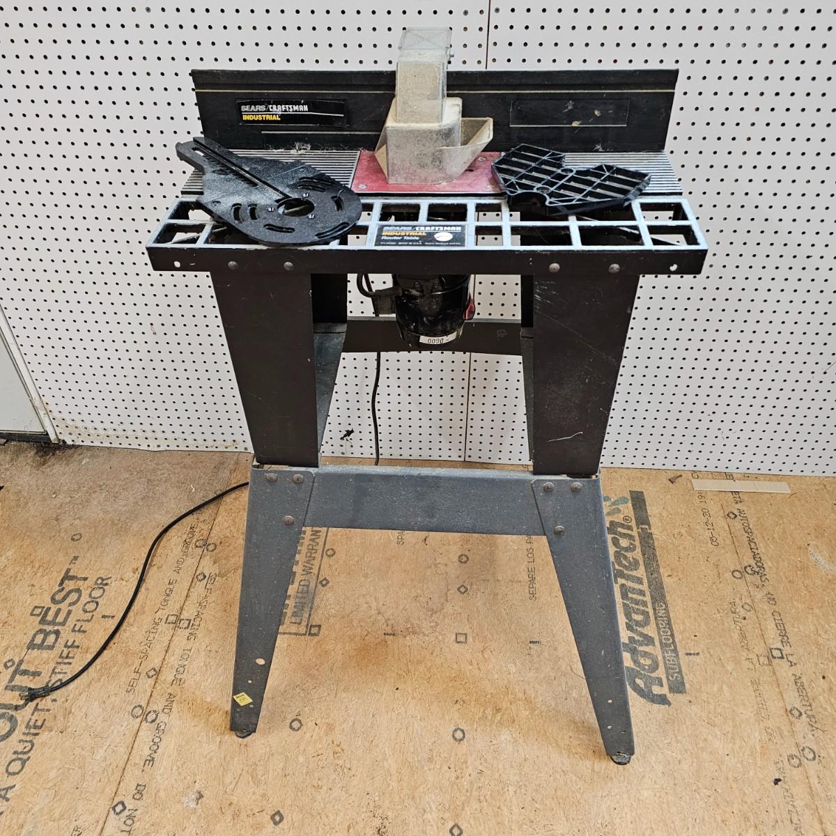 Sears craftsman industrial router table deals