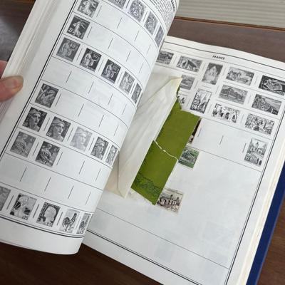 Stamp Book w/ Stamps