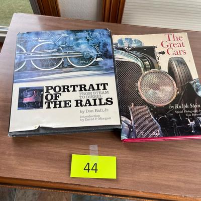 Railroad & Cars books