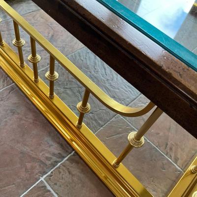 Brass Coffee Table
