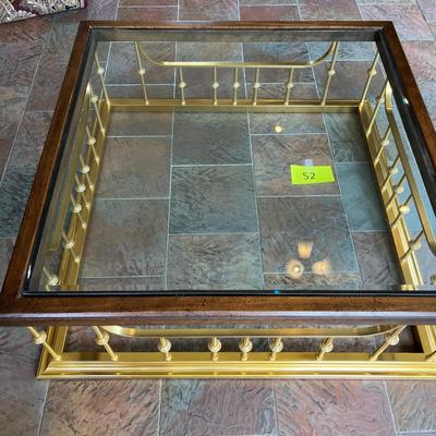 Brass Coffee Table