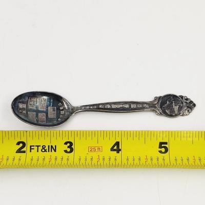 STERLING SILVER TEXAS SOUVENIR SPOON