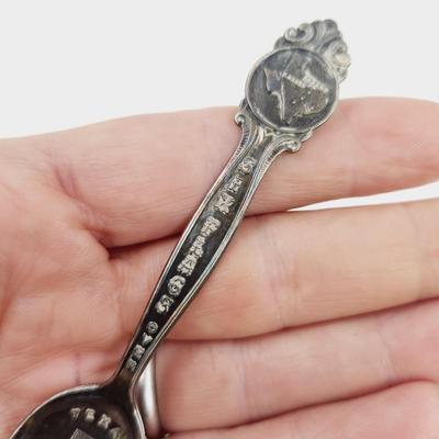 STERLING SILVER TEXAS SOUVENIR SPOON