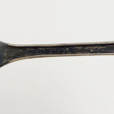 STERLING SILVER TOPEKA KANSAS SOUVENIR SPOON