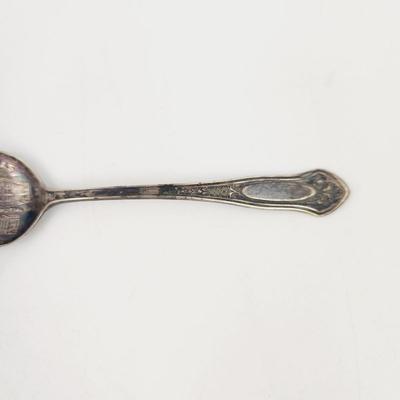 STERLING SILVER TOPEKA KANSAS SOUVENIR SPOON