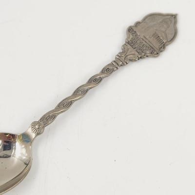 TOPEKA KANSAS CAPITOL CITY SOUVENIR SPOON