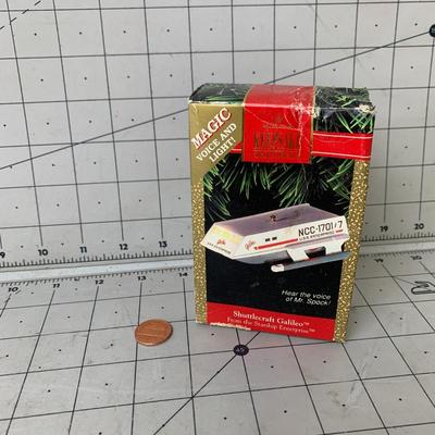 #43 Hallmark Shuttlecraft Galileo Ornament