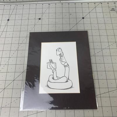 #45 Lawyer Drone Original Art Piece