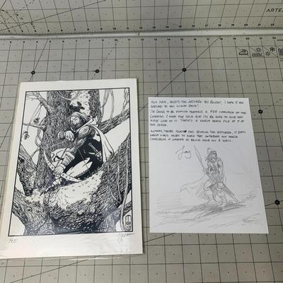 #46 Jay Penn Original Artwork