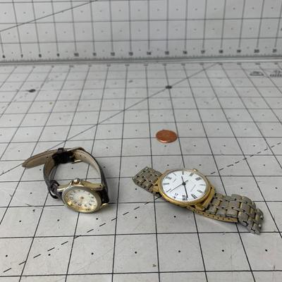 #65 Two Wrist Watches