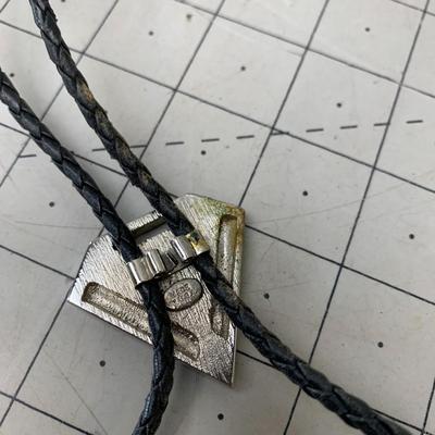 #68 Black Bolo Tie